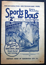 Sports for Boys Volume 1 Number 19 February 12 1921 